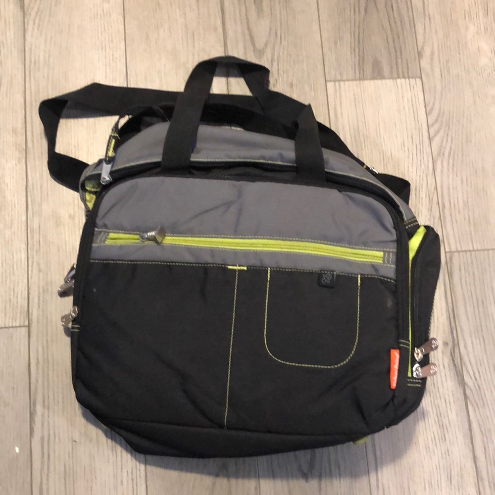 Fisher Price Diaper Bag brand new but needs to be cleaned